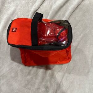 LEGO Red Organizer Bag with Black Trim